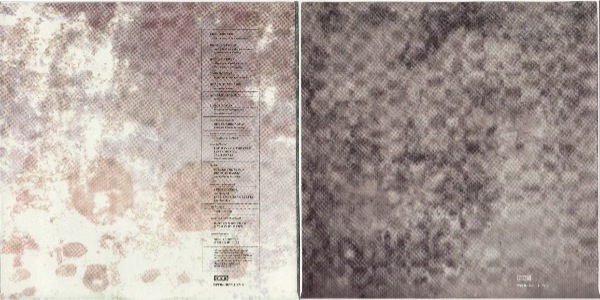 back of inner sleeves, Dead Can Dance - Towards The Within